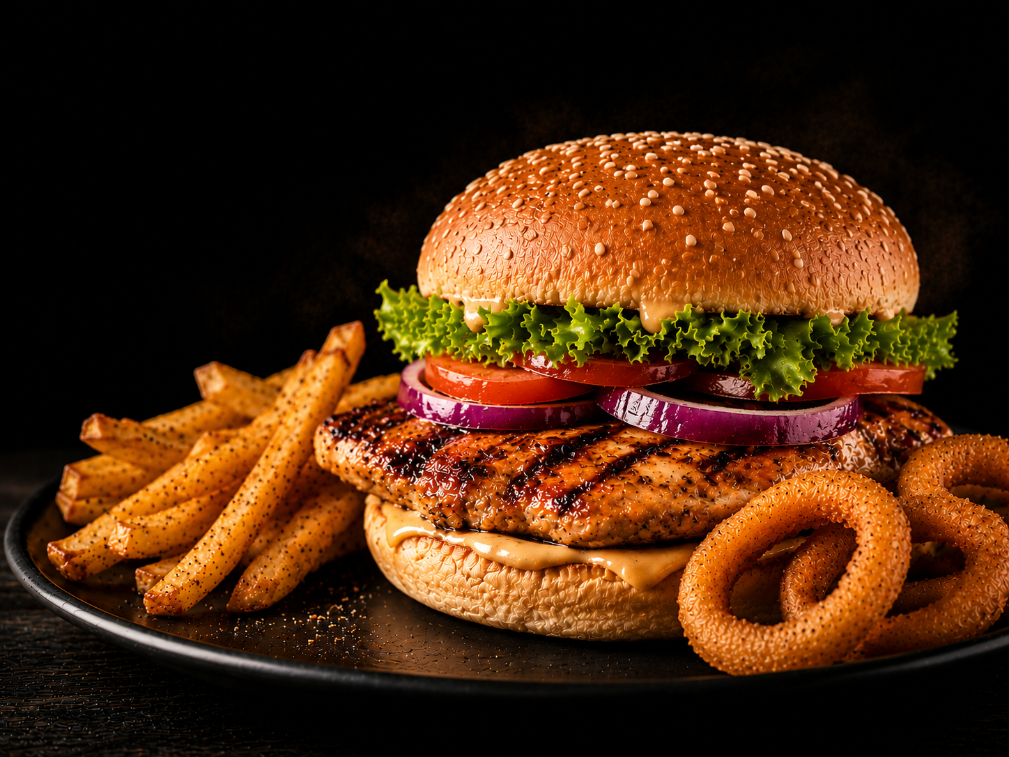 Grilled Chicken Burger